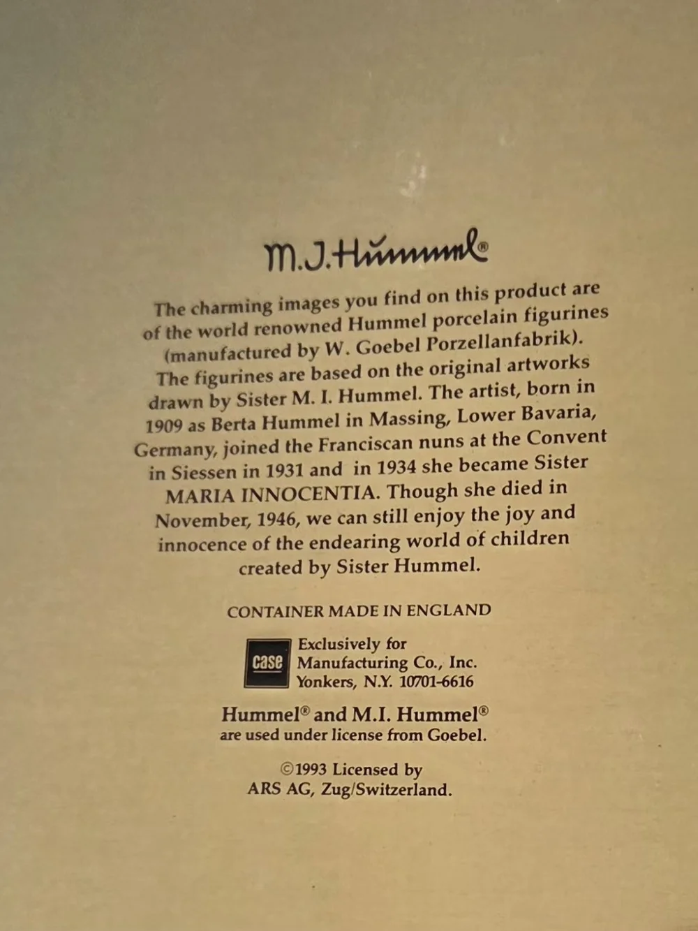 MJ Hummel 9